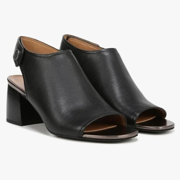 Vionic Valencia Leather Heel Sandals 8 - Picture 11 of 11